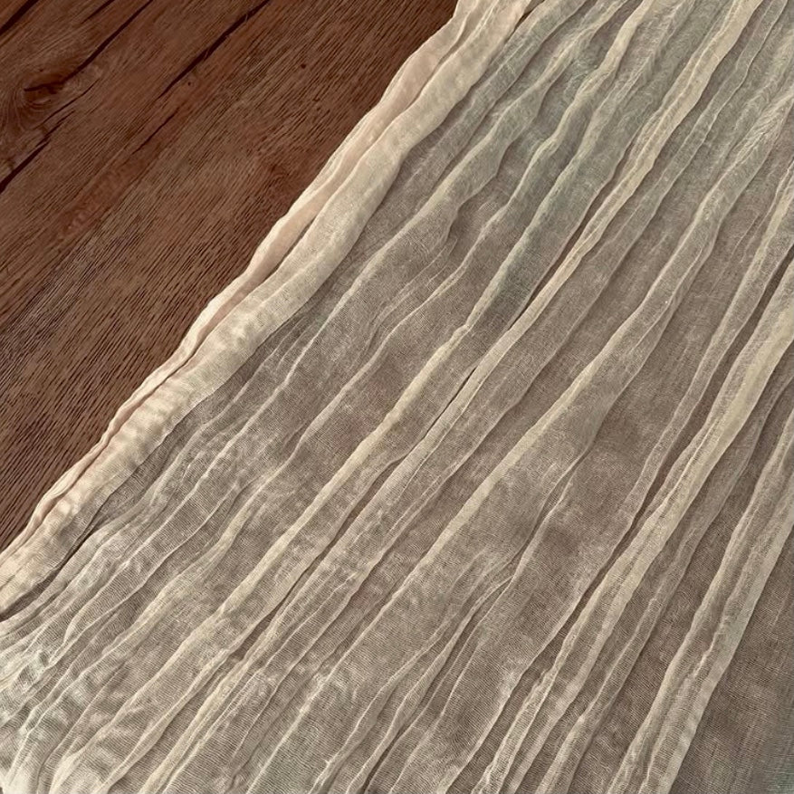 Cheesecloth Rustic Table Runner