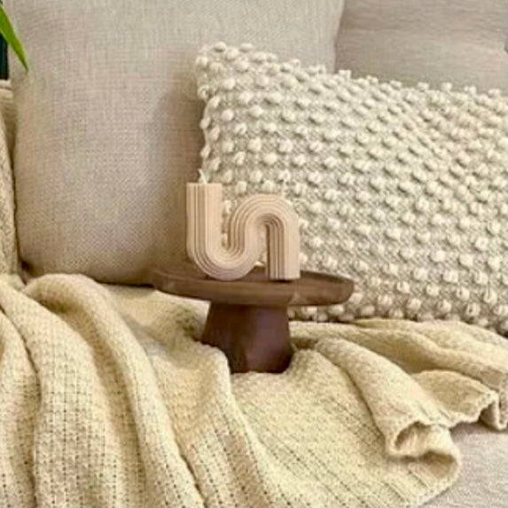 S-shaped Candles