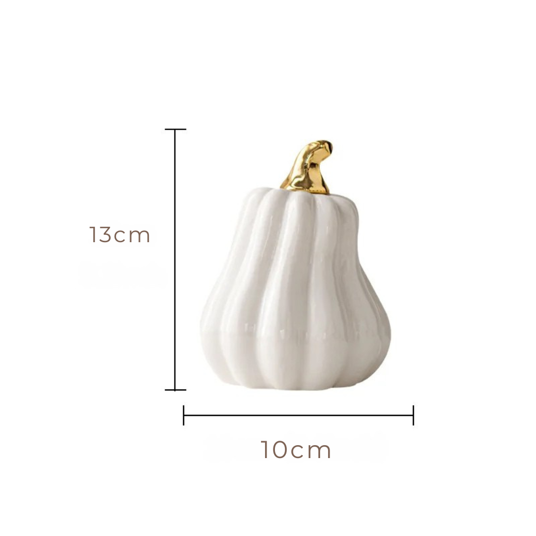 Ceramic Pumpkin Decor