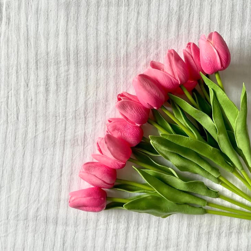 10pcs Artificial Tulip Flowers