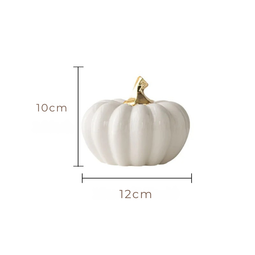 Ceramic Pumpkin Decor