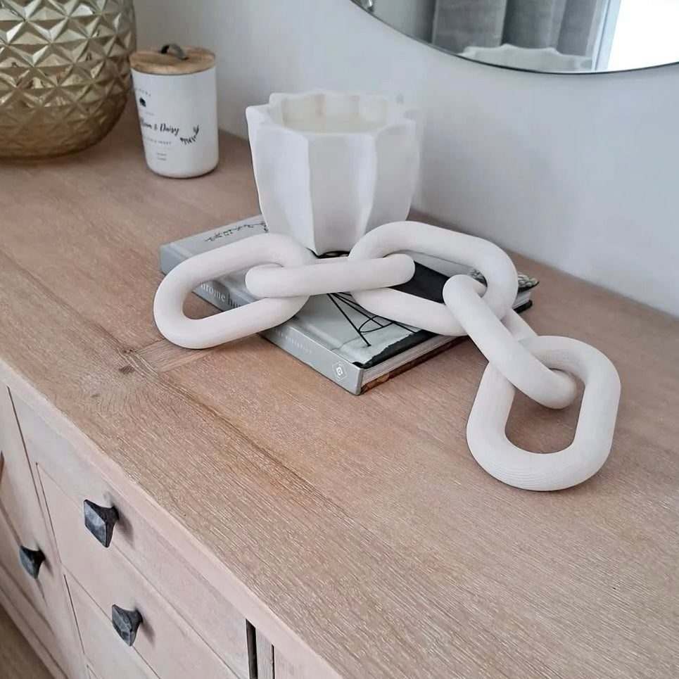 Wooden Boho Chain Link