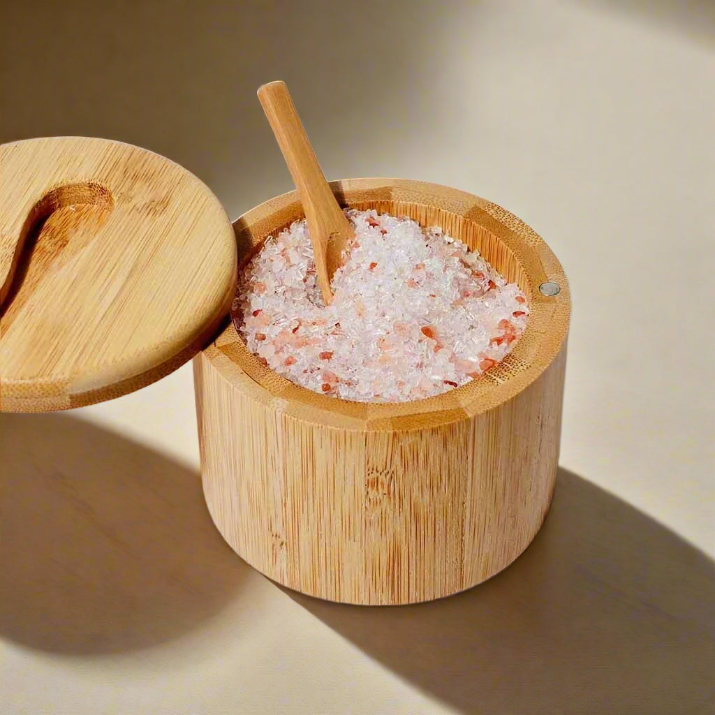 Bamboo Salt Seasoning Jar