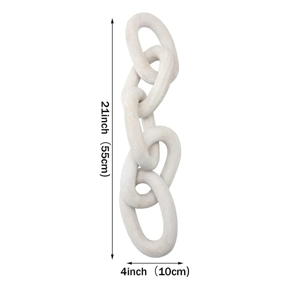 Wooden Boho Chain Link