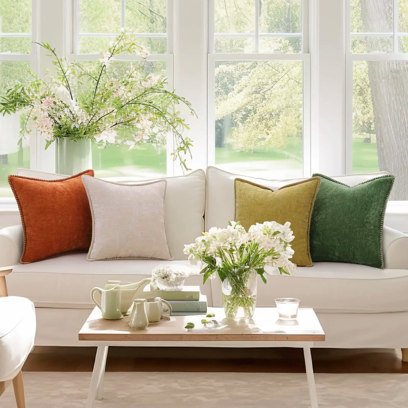 Chenille Cushion Covers