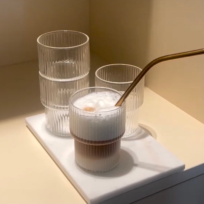 Ripple Stackable Glassware Sets