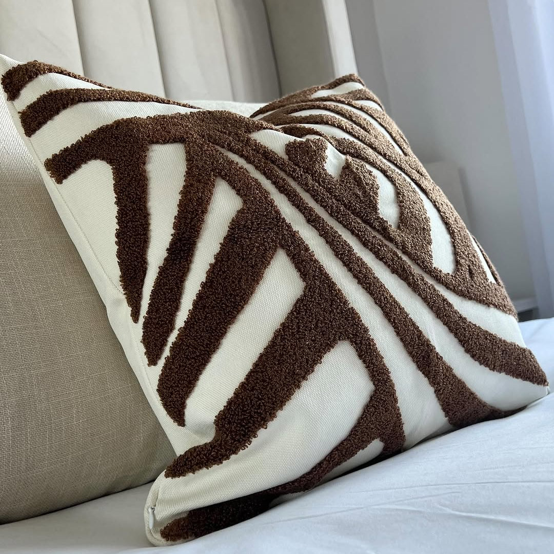 Geometric Pillow Covers