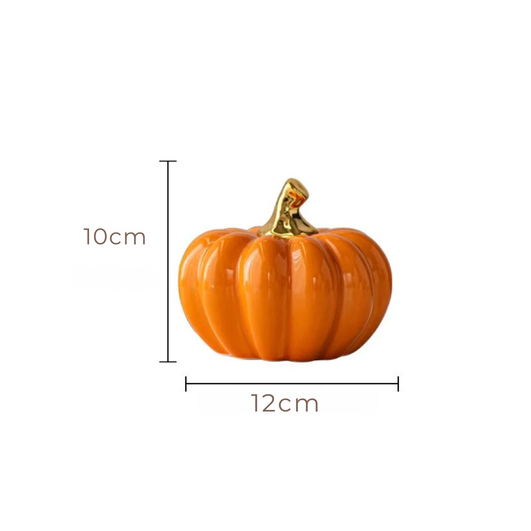 Ceramic Pumpkin Decor