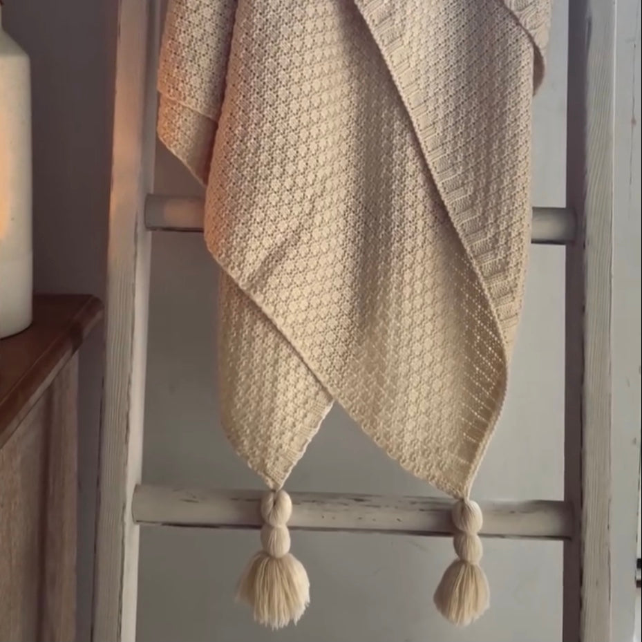 Nordic Waffle Blanket