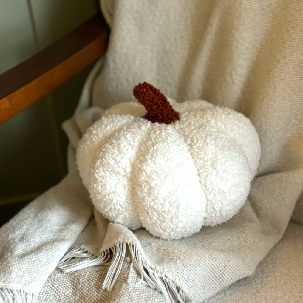 Textured Pumpkin Pillows