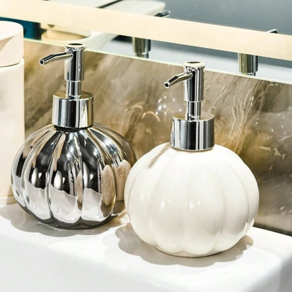 Ceramic Pumpkin Soap Dispenser