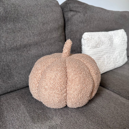 Beige Pumpkin Pillow
