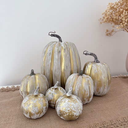 7-Piece Faux Pumpkin Set