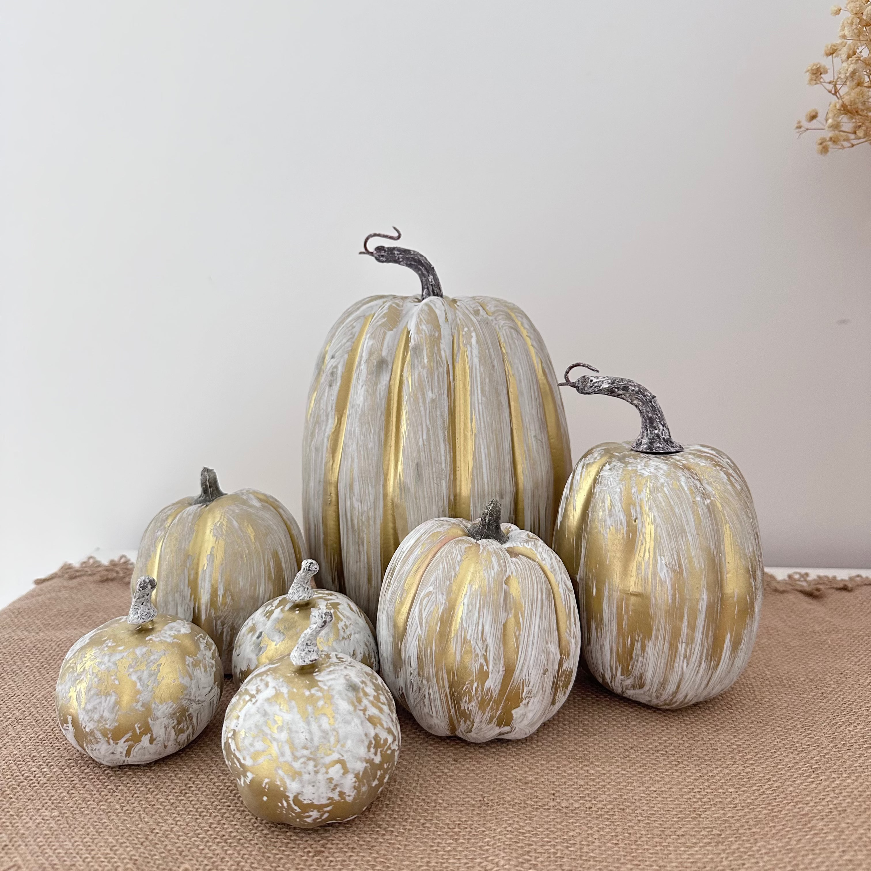 7-Piece Faux Pumpkin Set
