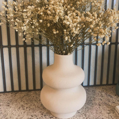 Wavy Ceramic Vase