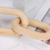 Wooden Boho Chain Link