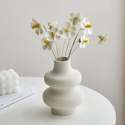Wavy Ceramic Vase