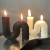 S-shaped Candles