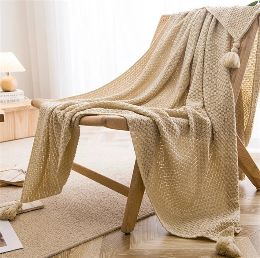 Nordic Waffle Blanket