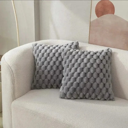 Pineapple Grid Cushion Covers -2pcs