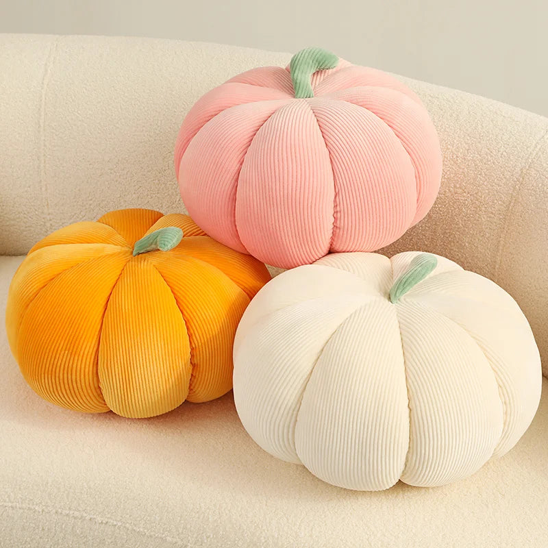 Plush Pumpkin Pillows