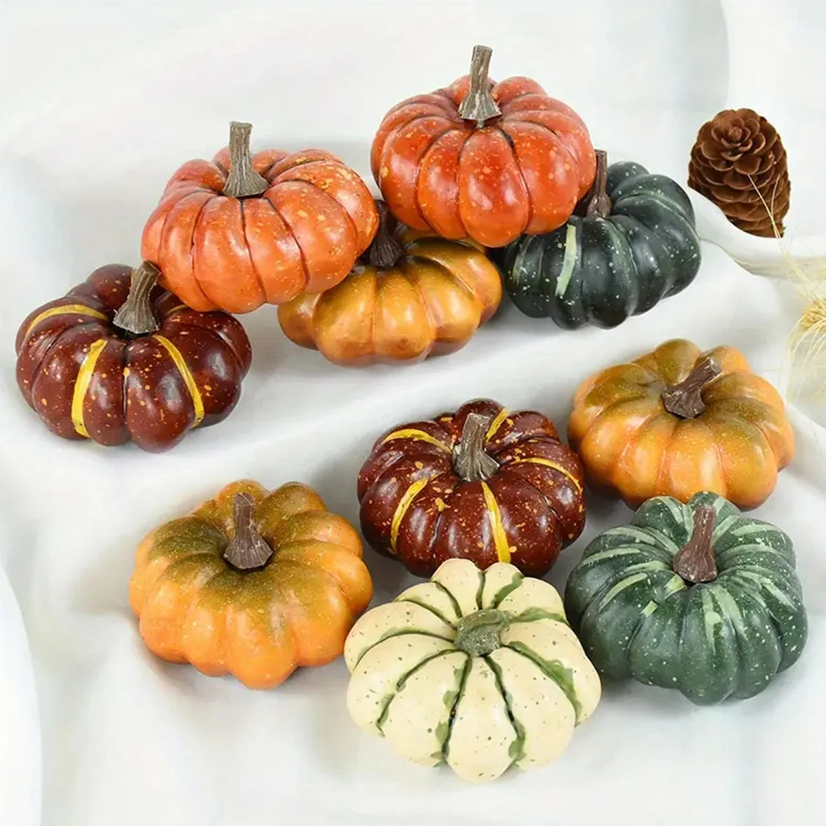 Mini Pumpkin Decor Set