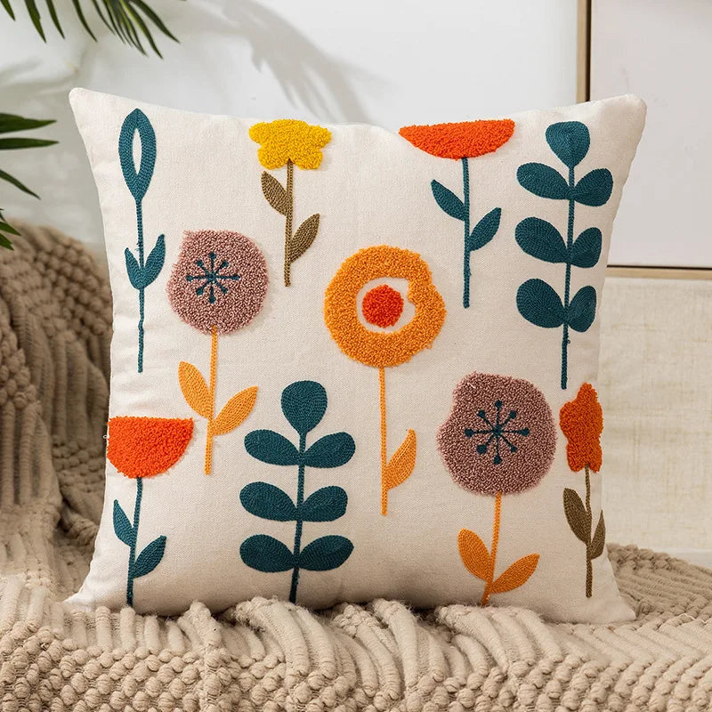 Flower Pillow Covers