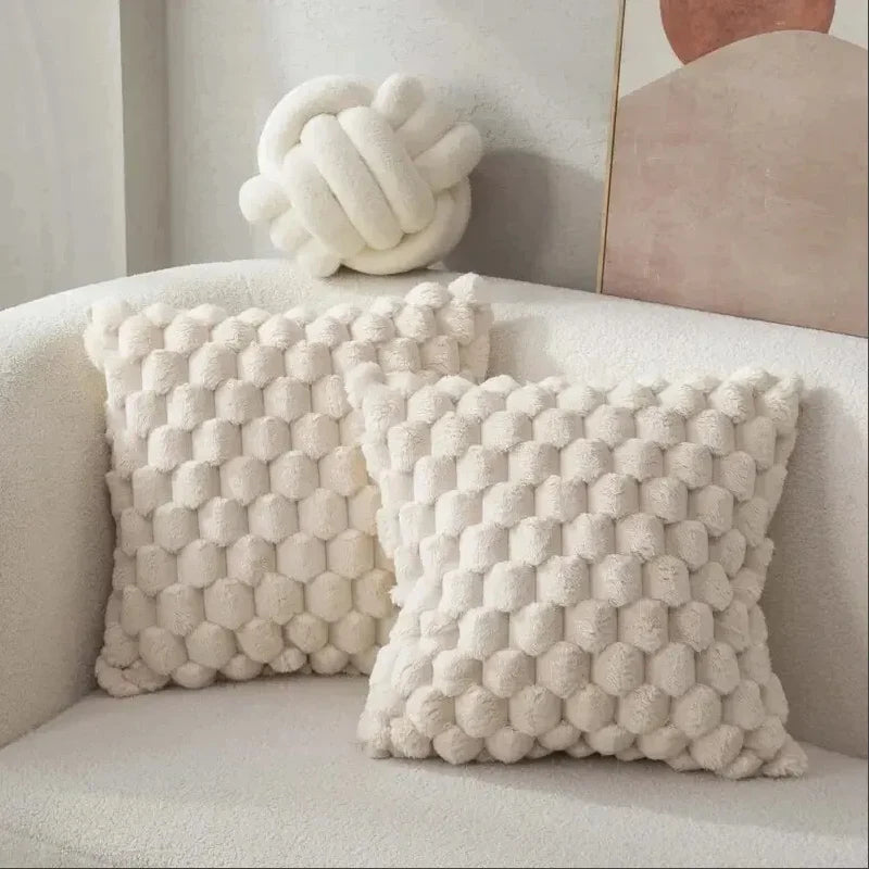 Pineapple Grid Cushion Covers -2pcs