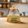 Glass Honey Storage with Dipper