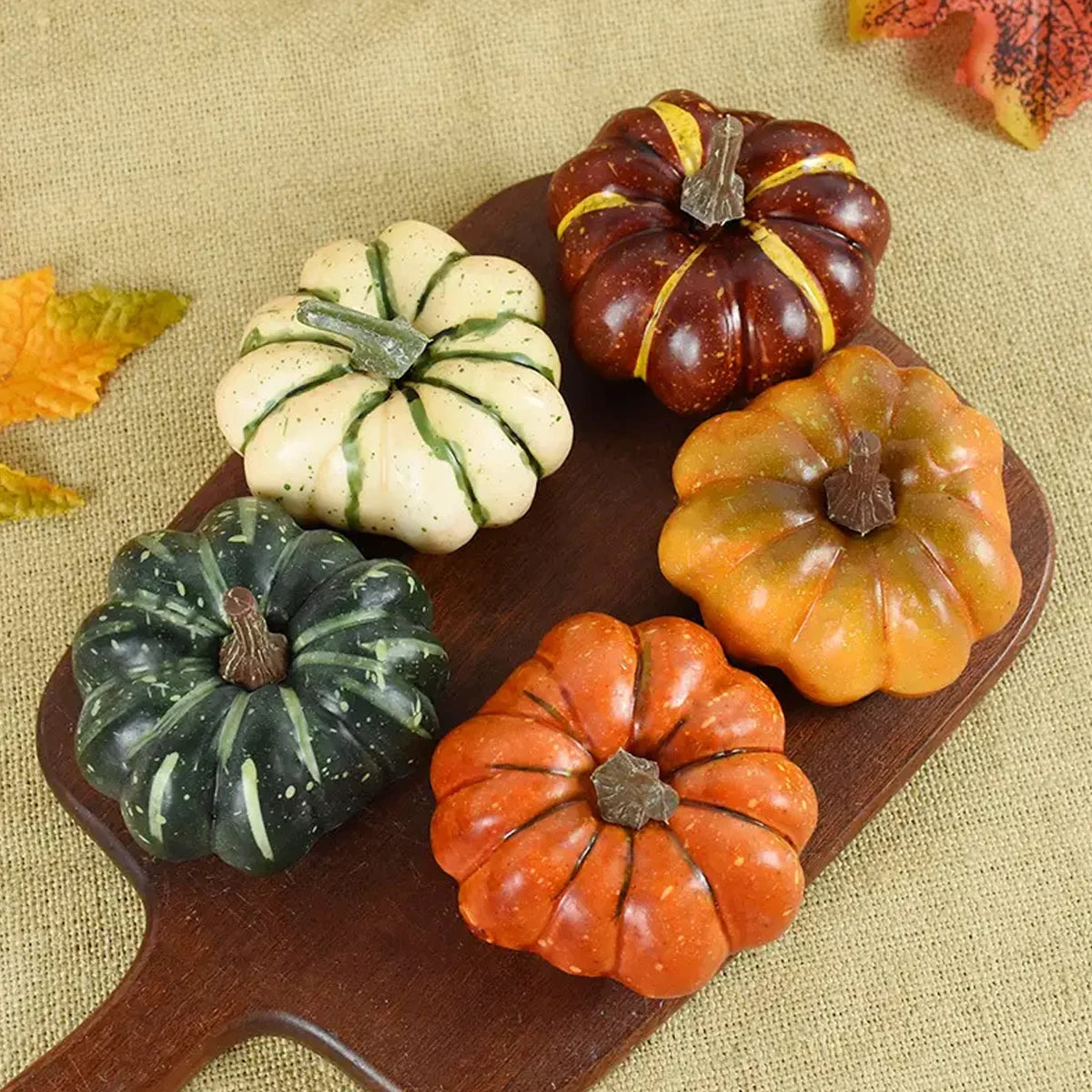 Mini Pumpkin Decor Set