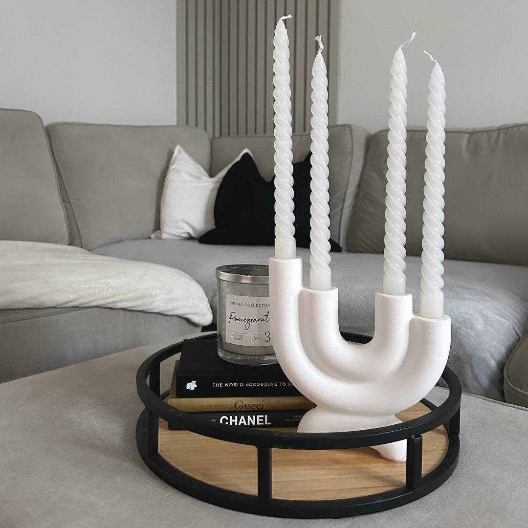 Ceramic Candlestick Holder