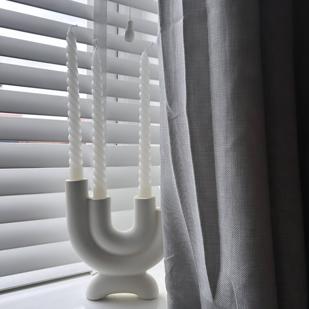 Ceramic Candlestick Holder