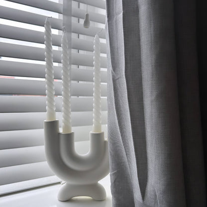Ceramic Candlestick Holder