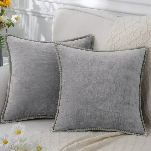 Chenille Cushion Covers