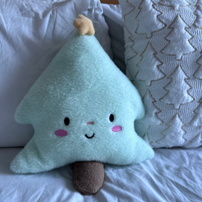 Christmas Tree Plush Cushion