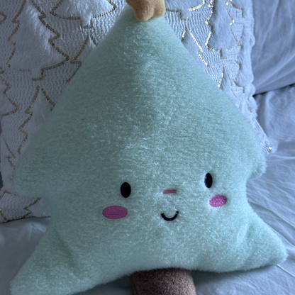 Christmas Tree Plush Cushion