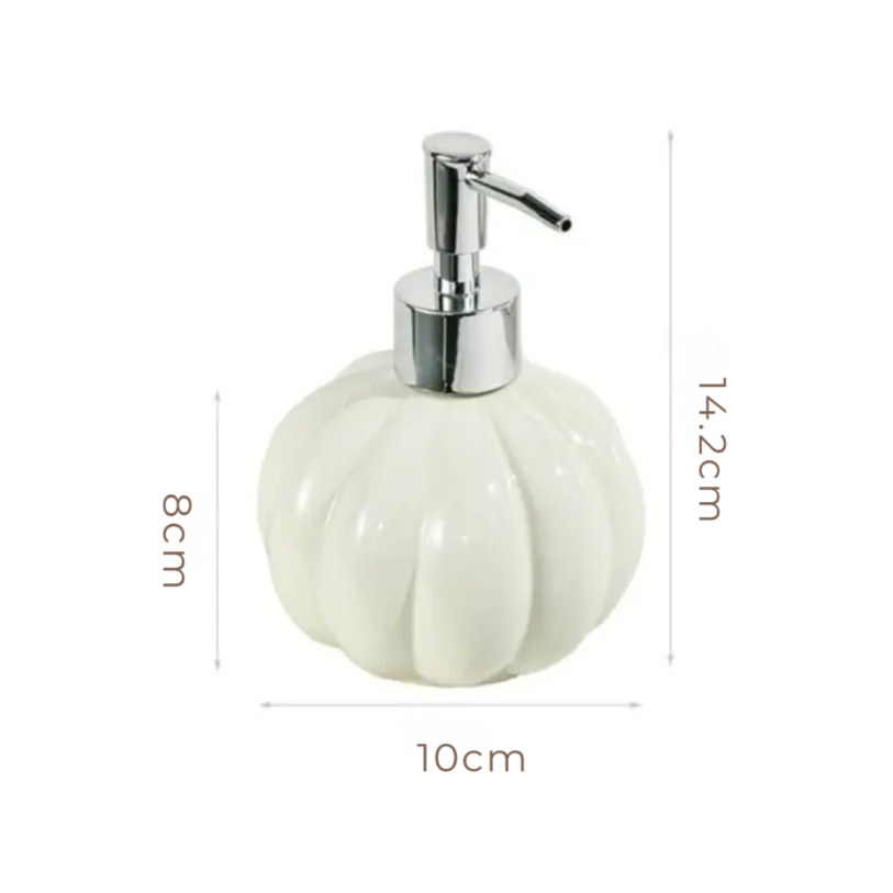 Ceramic Pumpkin Soap Dispenser