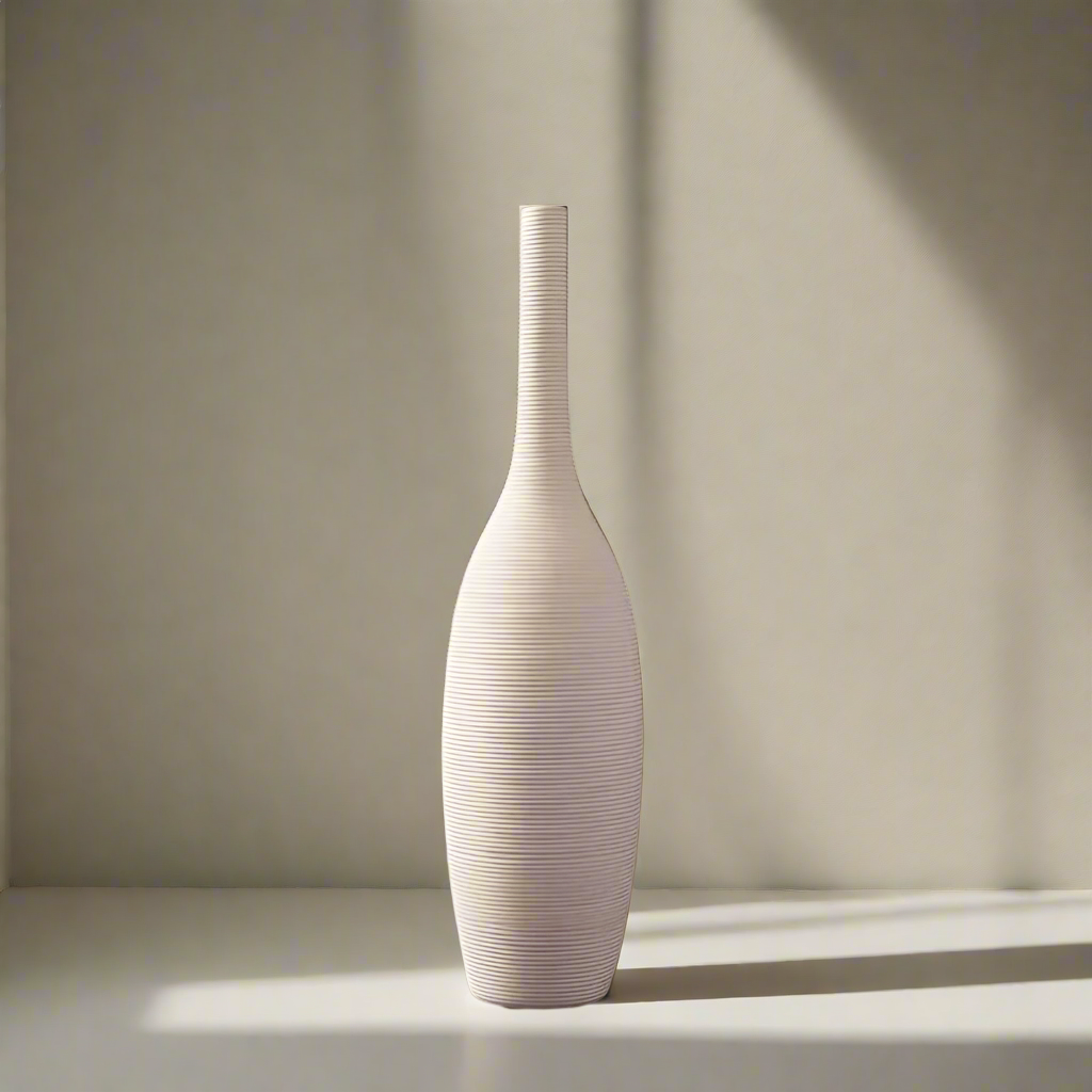 Scandinavian Tall Ceramic Vase